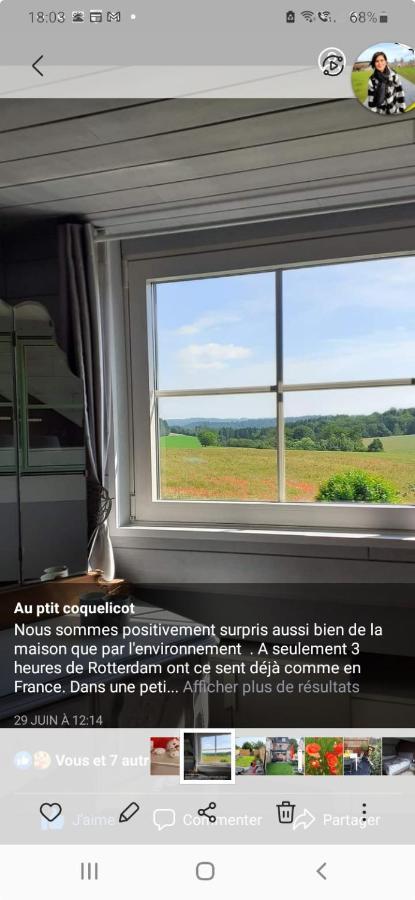 Au Ptit Coquelicot Villa Houyet Exteriör bild